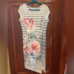 Formal, Fitted, Floral Dress